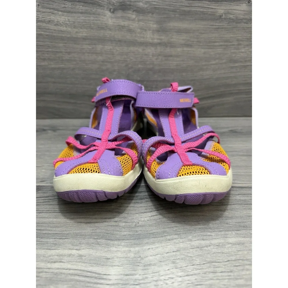 Merrell Hydro Hiker Sandal GIRLS Size 5 M Purple Beach Sandals Outdoor Beach